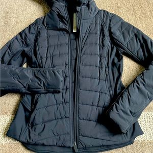 LULULEMON DOWN FOR IT ALL JACKET BLACK SZ 8
